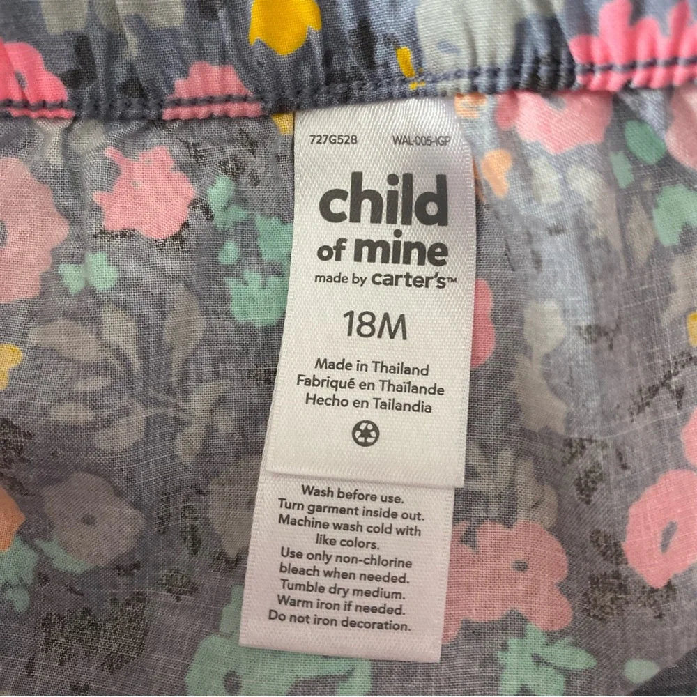 Carter's Baby Girls Outfit 18 months Floral